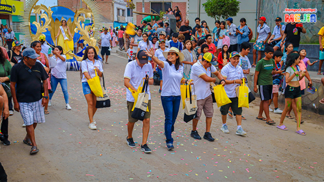 ¡Con gran éxito se llevó a cabo el corso de la amistad por el 152° aniversario de fundación del balneario de Mejía! 