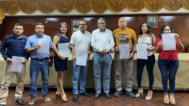 integrantes de las JUVECOS