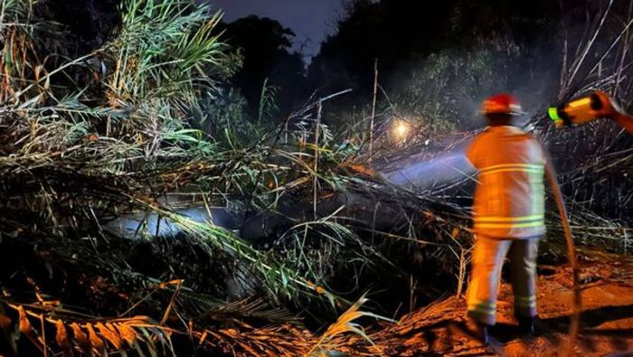 Ante la emergencia, se activó el protocolo de seguridad y se movilizó al personal municipal, el serenazgo, la policía y los bomberos de la ciudad de Chiclayo, que llegaron al lugar de los hechos.