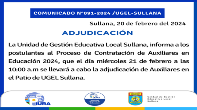 Comunicado N°91