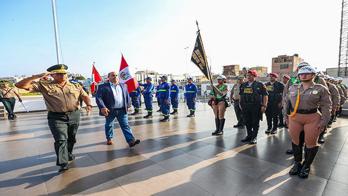 policia y municipalidad