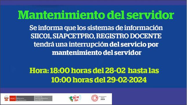 Mantenimiento de los sistemas de informacion