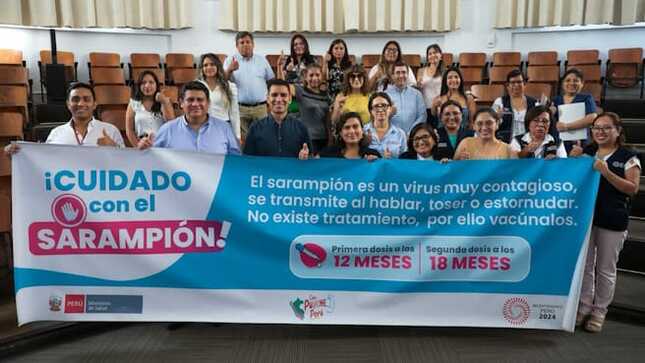 ONGs, asociaciones civiles y clínicas privadas se comprometen a promover vacunación contra el sarampión 