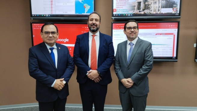 Reunión Poder Judicial, BID, OCP y Programa Eje Penal