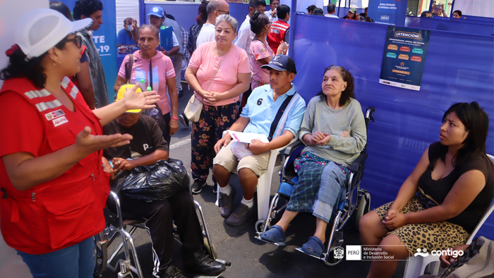 Programa Contigo da la bienvenida a 61 nuevos usuarios en Carmen de la Legua