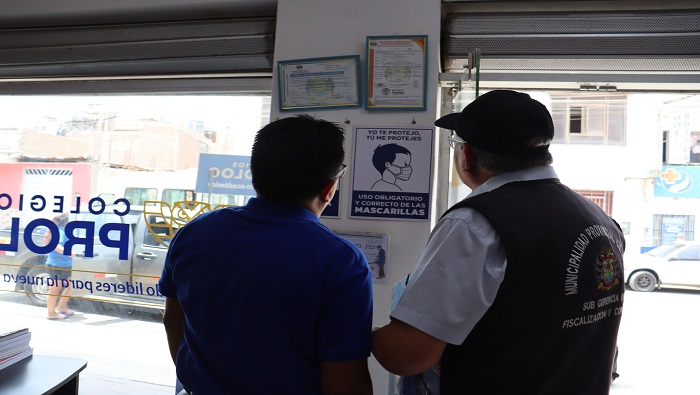 inspecci贸n t茅cnica a instituciones educativas