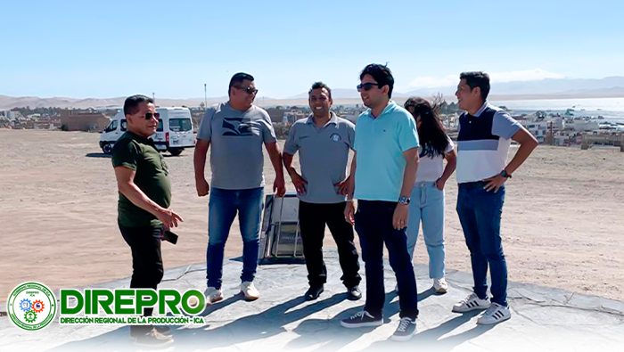Visitaron el Obelisco de Chaco - Paracas
