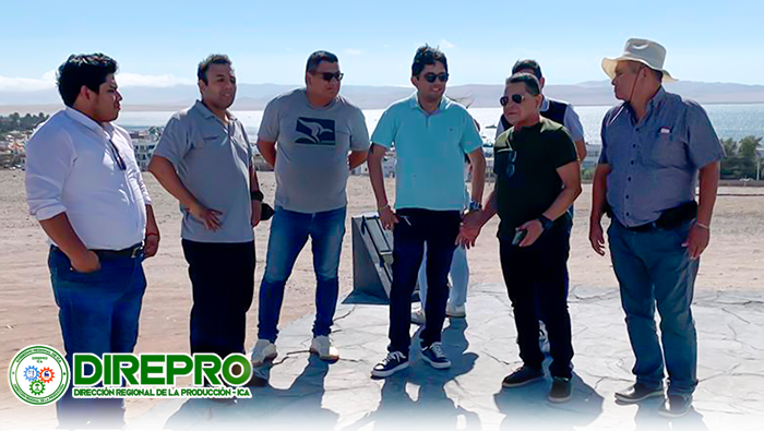 Visitaron el Obelisco de Chaco - Paracas