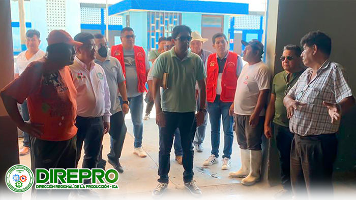 Realizaron una visita inopinada al Desembarcadero Pesquero Artesanal (DPA) de San Andrés, José Olaya Balandra.