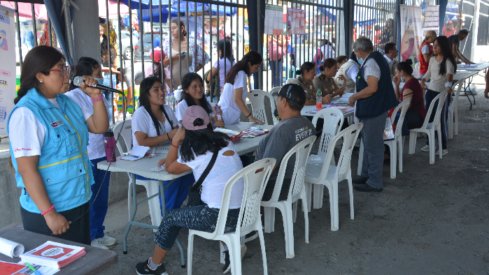 Feria multisectorial para la prevención de la violencia