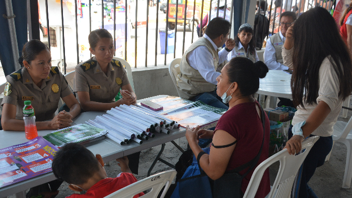 Feria multisectorial para la prevención de la violencia