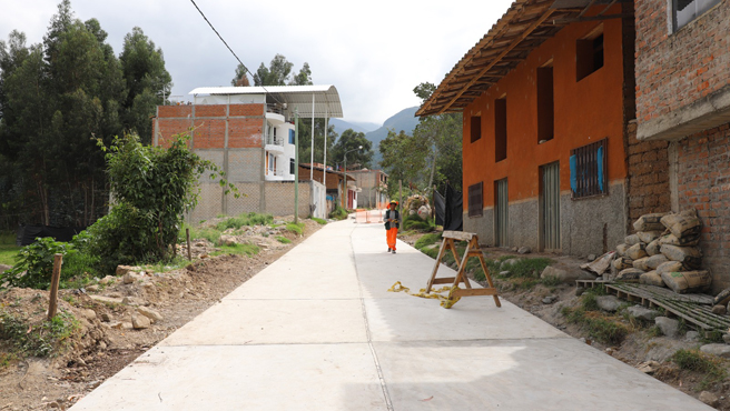 Con la finalidad de realizar el mejoramiento de la transitabilidad vehicular