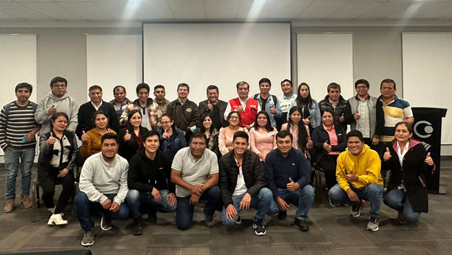 OTMSR de la Municipalidad de Cajabamba participó de taller de capacitación en la Región