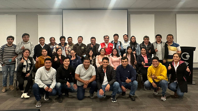 OTMSR de la Municipalidad de Cajabamba participó de taller de capacitación en la Región