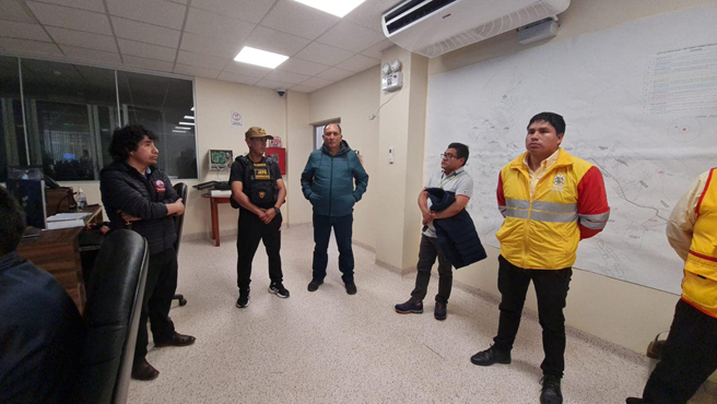 Se realizó mesa de trabajo entre funcionarios de transporte de Sánchez Carrión y Cajabamba