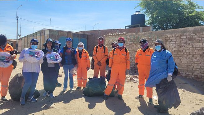 Piura: más de 2.5 toneladas de potenciales criaderos de zancudos fueron eliminados en la provincia de Talara