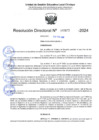 Vista preliminar de documento RESOLUCION DIRECTORAL N° 000622-2024-GR.LAMB/GRED-UGEL.CHIC