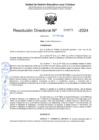 Vista preliminar de documento RESOLUCION DIRECTORAL N° 000625-2024-GR.LAMB/GRED-UGEL.CHIC