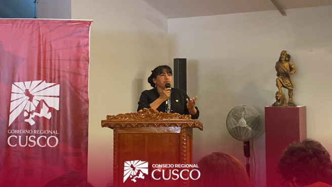 Presidenta de la comisión ordinaria de salud y salubridad del consejo regional del gobierno regional de cusco participó en los talleres de disminución de anemia y desnutrición crónica