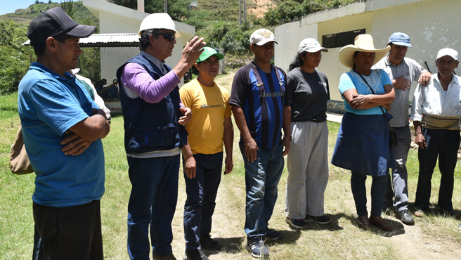 MPC implementó visita técnica a la PTAR CAJABAMBA en favor de la agricultura