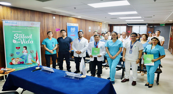 EsSalud Tarapoto firmó alianzas estratégicas del programa Mi Salud Mi Vida con instituciones públicas y privadas