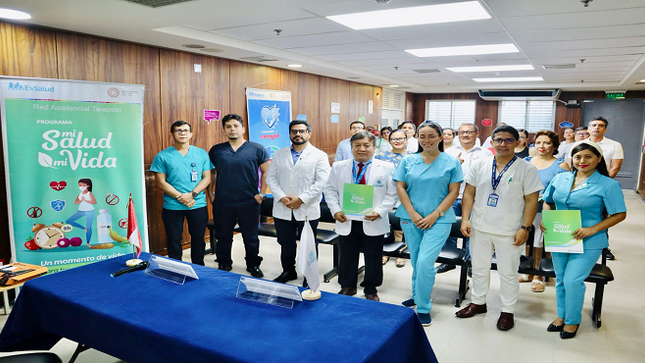EsSalud Tarapoto firmó alianzas estratégicas del programa Mi Salud Mi Vida con instituciones públicas y privadas