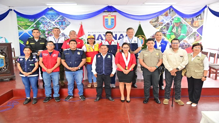 Miembros del Comité Provincial de Seguridad Ciudadana