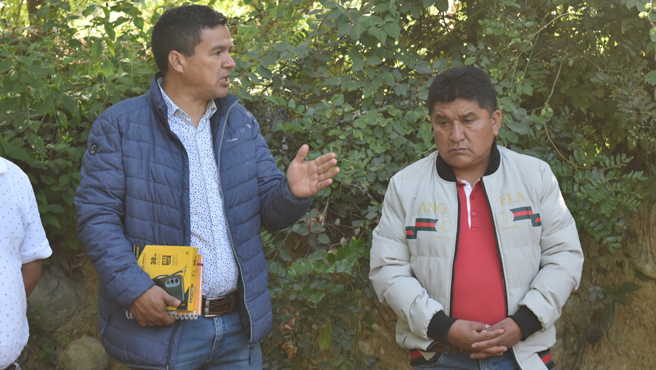 Alcalde provincial coordino apoyo en Nuñumabamba