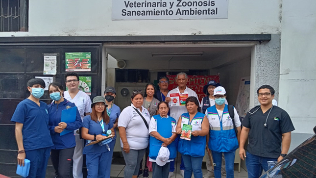 En Surquillo le hacemos el pare al dengue.