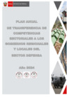 Vista preliminar de documento Plan Anual de Transferencia de Competencias Sectoriales 2024 Sector Defensa