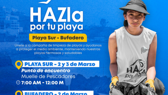 ¡Únete a la Jornada Nacional de Limpieza "Hazla por tu Playa"! 