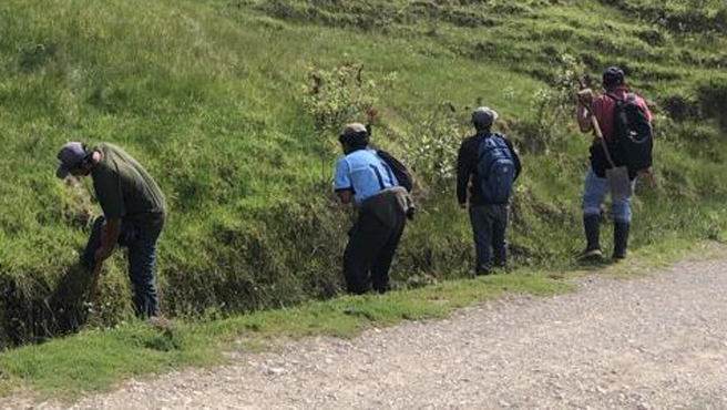 Se realizó república en el caserío de pingo