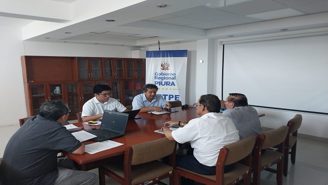 En las oficinas de la DRTPE Piura se llevo a cabo la reunión del Comité Regional de Seguridad y Salud en el Trabajo.