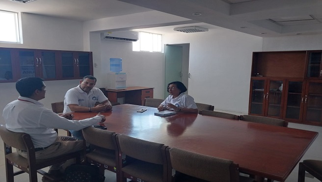 En las oficinas de la DRTPE- Piura se realizó una reunión con el Programa Tu Empresa se realizó una reunión con el Programa Nacional Tu Empresa del Ministerio de la Producción.