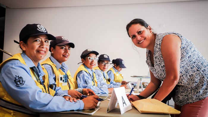 charla para conductores de movilidades escolares