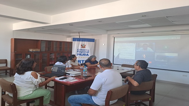 En la DRTPE Piura se realizó reunión con Ministerio de Trabajo para programar actividades a realizarse por su vista a la región Piura.