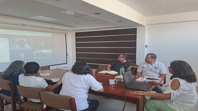 En la DRTPE Piura se realizó reunión con Ministerio de Trabajo para programar actividades a realizarse por su vista a la región Piura.