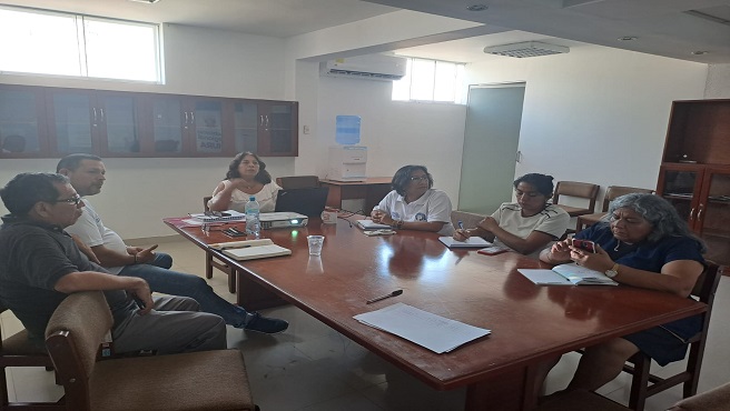 En la DRTPE Piura se realizó reunión con Ministerio de Trabajo para programar actividades a realizarse por su vista a la región Piura.