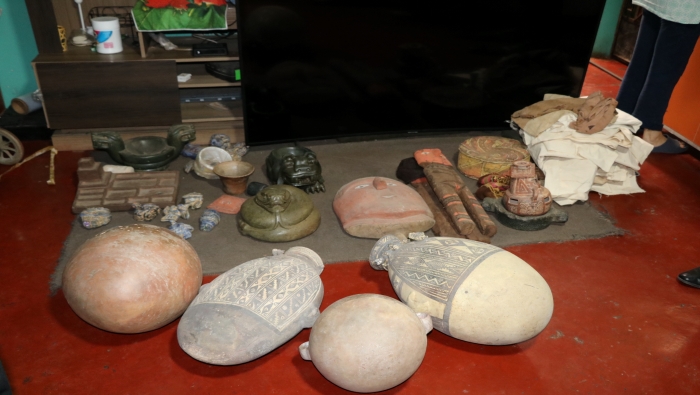 Ministerio de Cultura recuperó 38 bienes arqueológicos en operativo inopinado en una vivienda en el Callao