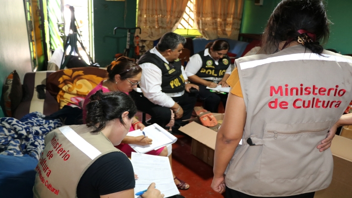Ministerio de Cultura recuperó 38 bienes arqueológicos en operativo inopinado en una vivienda en el Callao