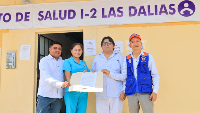 Se hizo entrega de resolución al ES I-2 Las Dalias en Veintiséis de Octubre