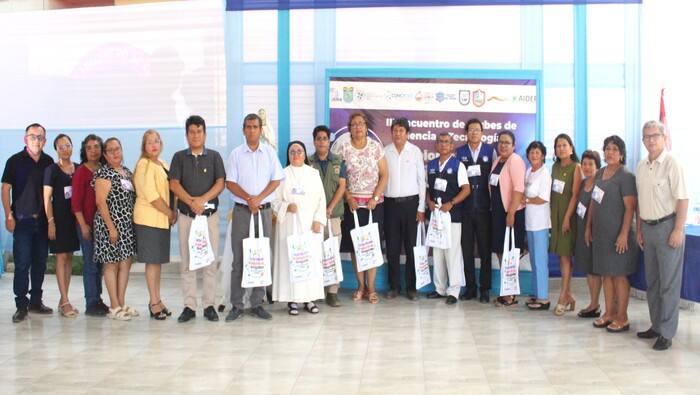Autoridases invitadas y especialistas de UGEL Sullana
