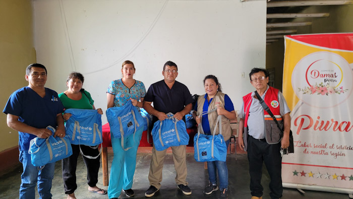 Comité de Damas llevó ayuda humanitaria a Los Ranchos