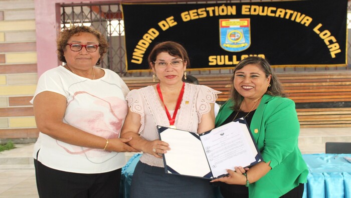 Directora con el mayor puntaje del Concurso