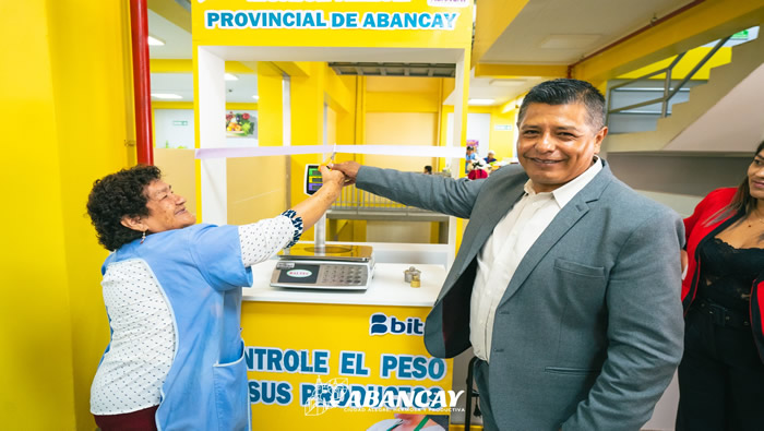 Municipalidad Abancay: Instala Balanzas Digitales En Los Principales Mercados Para Controlar El Peso Justo