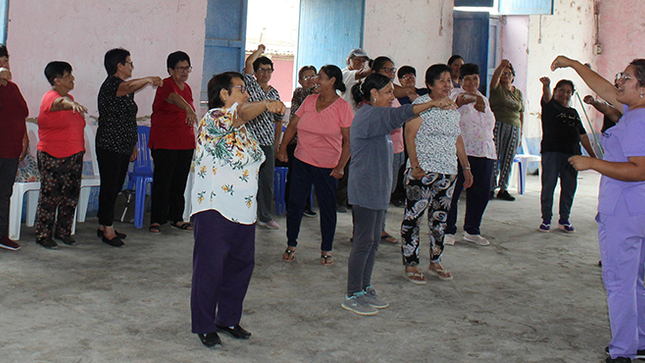 Centro Integral del Adulto Mayor de Palpa inició actividades 2024