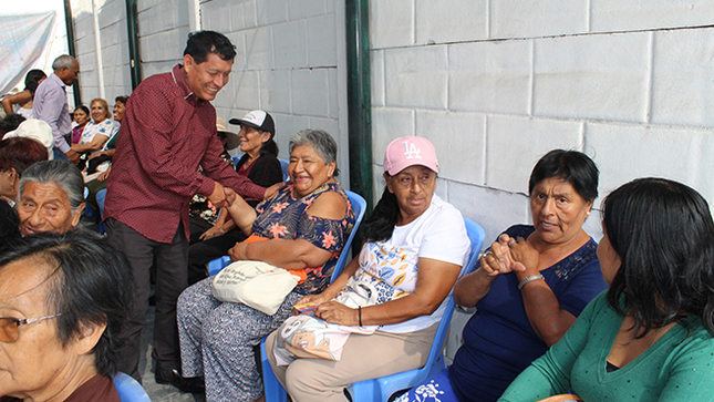 Centro Integral del Adulto Mayor de Aucallama inició actividades 2024