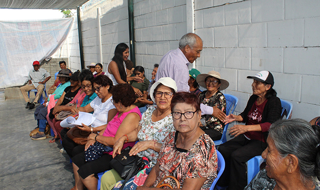 Centro Integral del Adulto Mayor de Aucallama inició actividades 2024