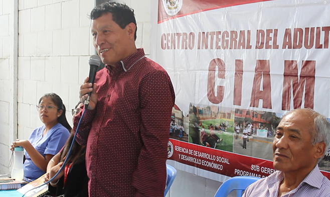 Centro Integral del Adulto Mayor de Aucallama inició actividades 2024