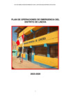 Vista preliminar de documento PLAN DE OPERACIONES DE EMERGENCIA 2023-2026 - LINCHA